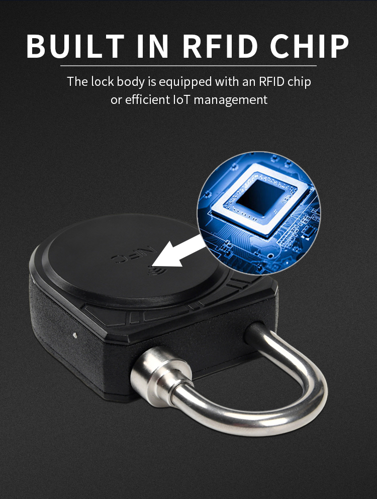 Nfc Locket Battery Free NFC Lock, Keyless Lock, NFC padlock, LeadSeals - FuJian ...